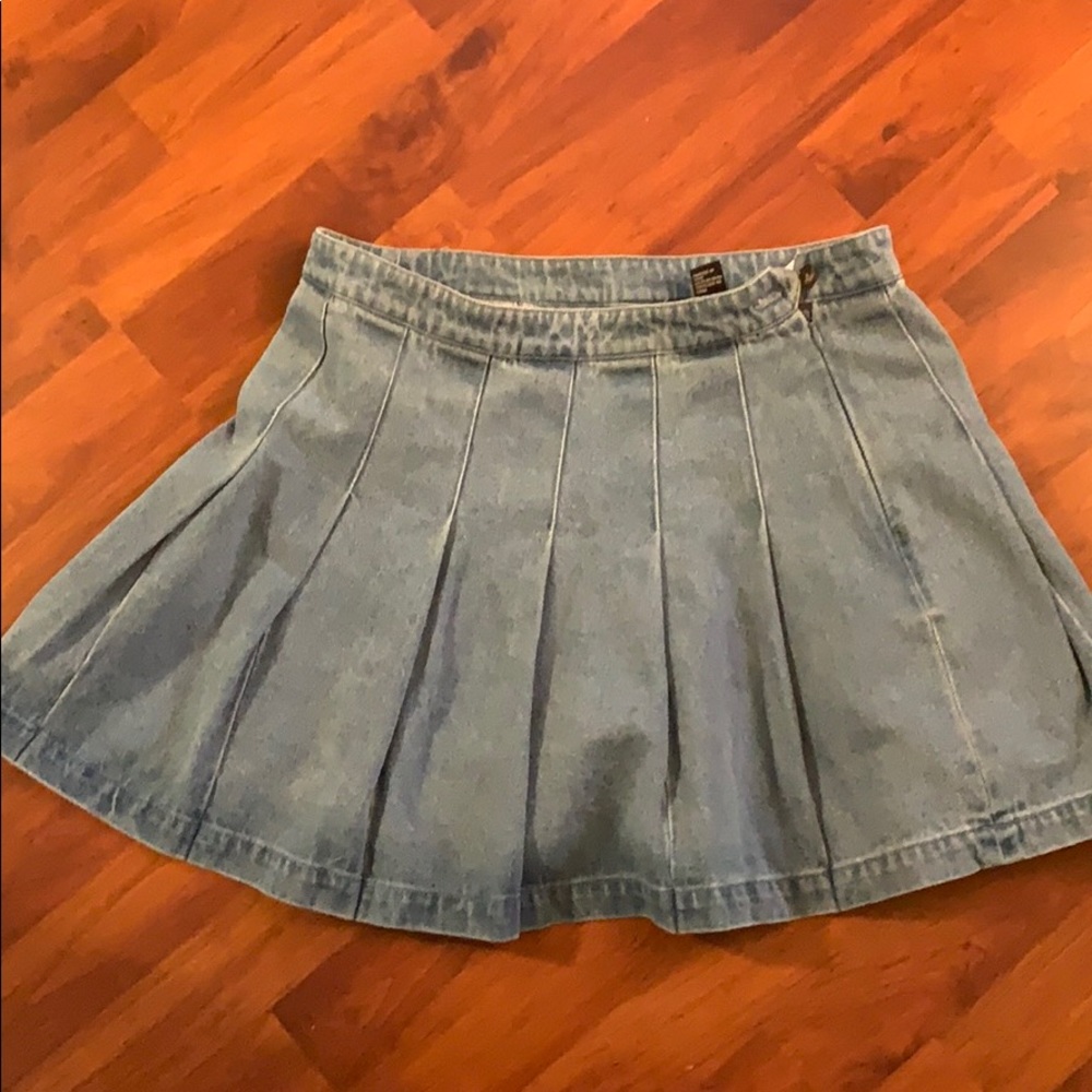 Pleated Forever 21 Skirt
